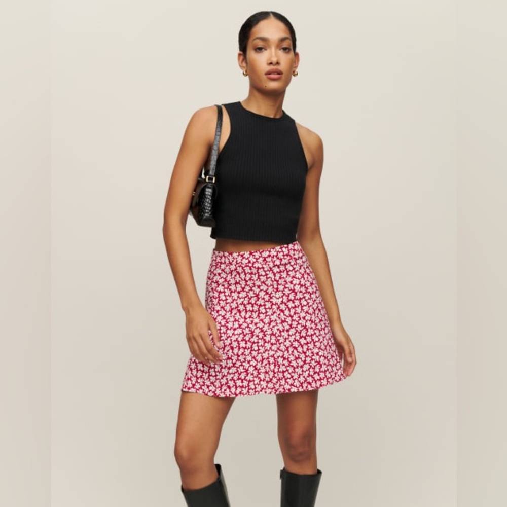 Reformation - Flounce Skirt - Size 4